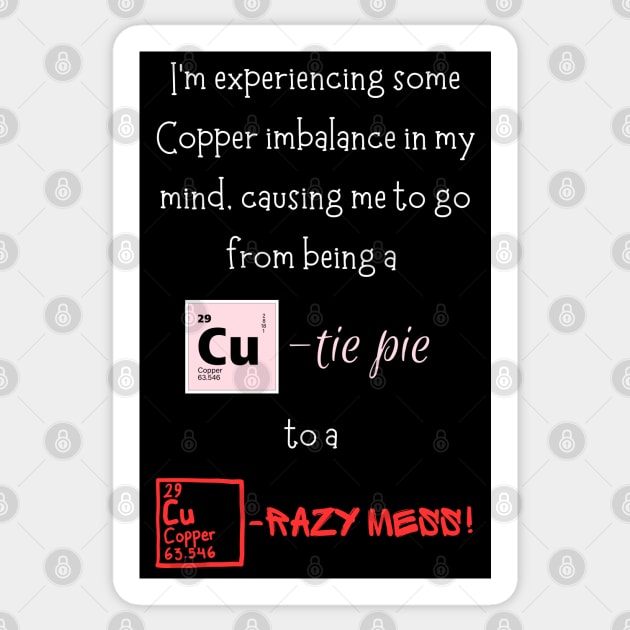 Copper imbalance Sticker by vickycerdeira